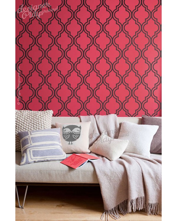 Burlap Elegant Pattern Wall Panel