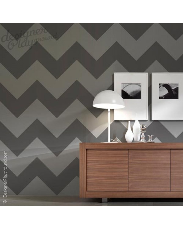 Chevron Big Pattern Wall Decal