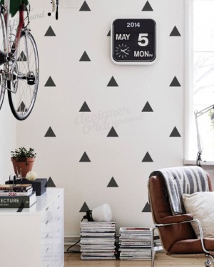 Triangle Pattern Wall Decal