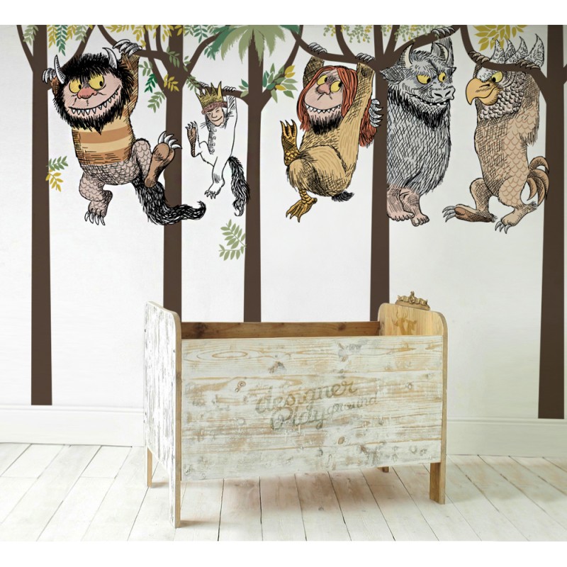 Max and Monsters Hanging On The Trees