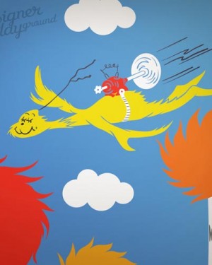 dr seuss nursery wall decals