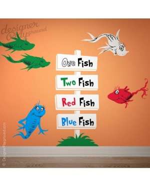 1 fish 2 fish signboard 