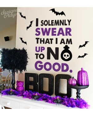 Halloween Quote - I Solemnly Swear That I Am Up To No Good