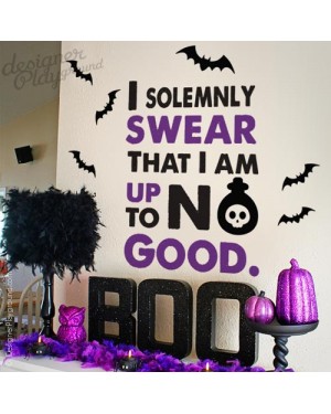Halloween Quote - I Solemnly Swear That I Am Up To No Good