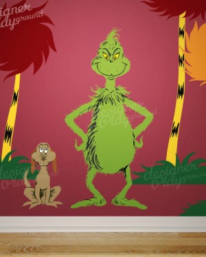 Grinch and Max Dr Seuss Character