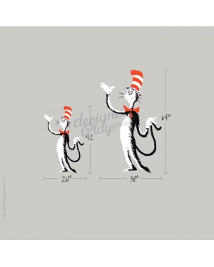 Cat In The Hat Holding Tail