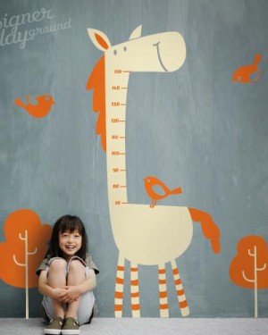 Horse Growth Chart Decal