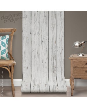 Grey Wood Wallpaper Peel & Stick 